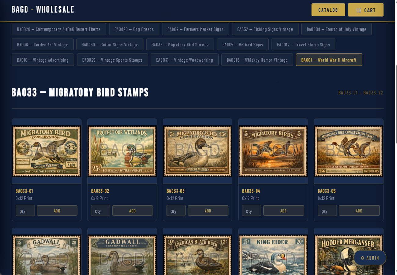 Image Licensing Catalog screenshot